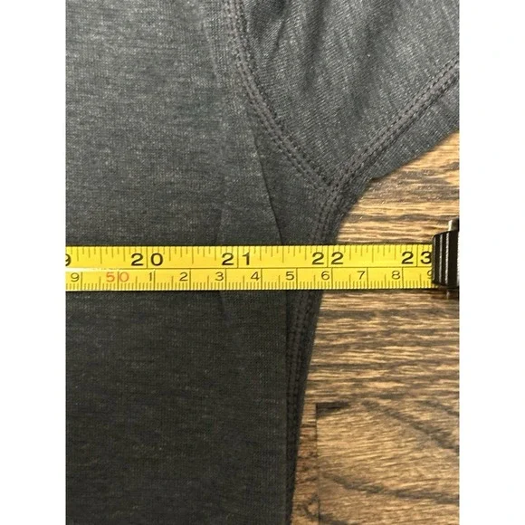 NOBULL Performance Crewneck Spellout Sweatshirt Fleece Grey Women's Sz S - Picture 5 of 7